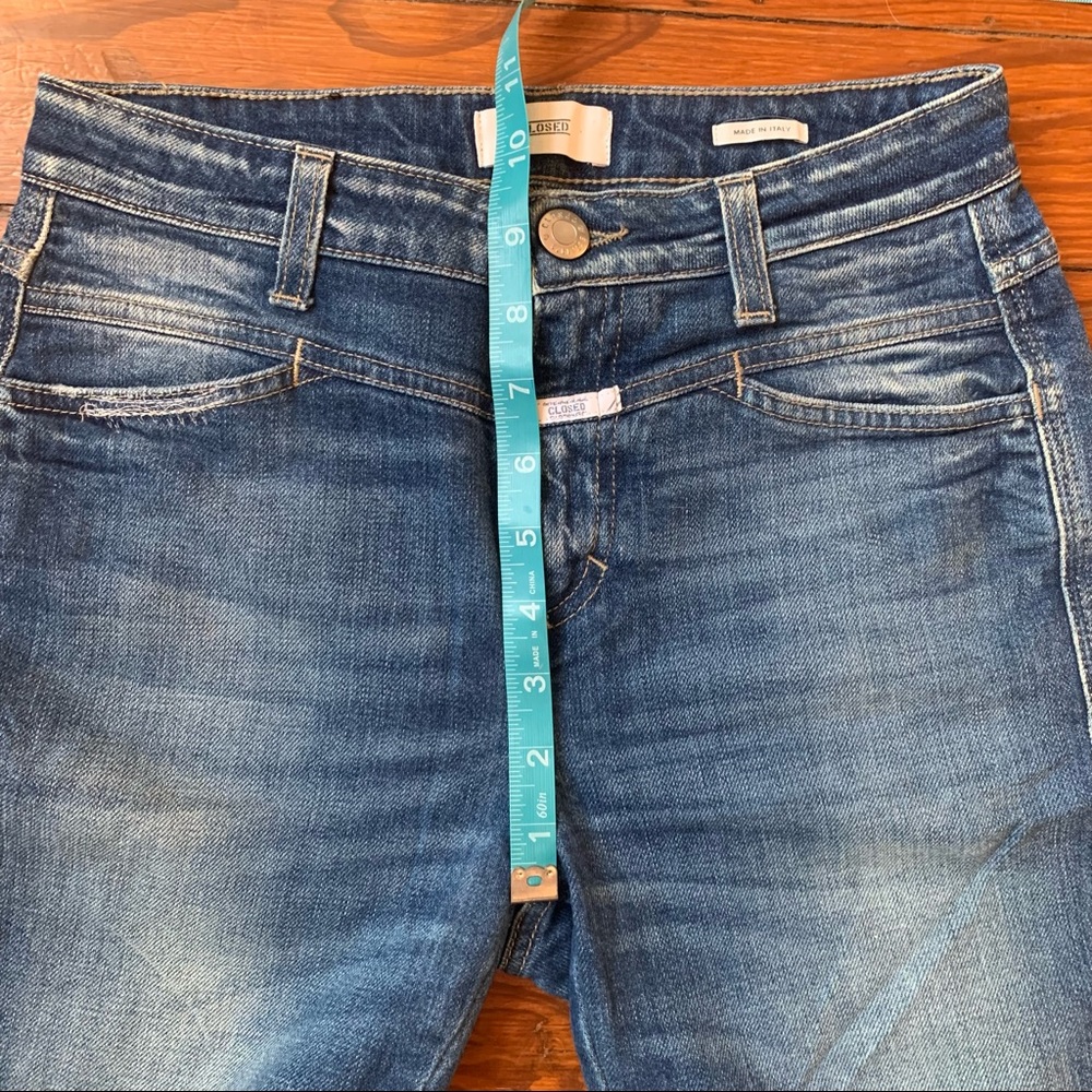 Closed denim skinny pusher jeans 25 - Picture 9 of 9
